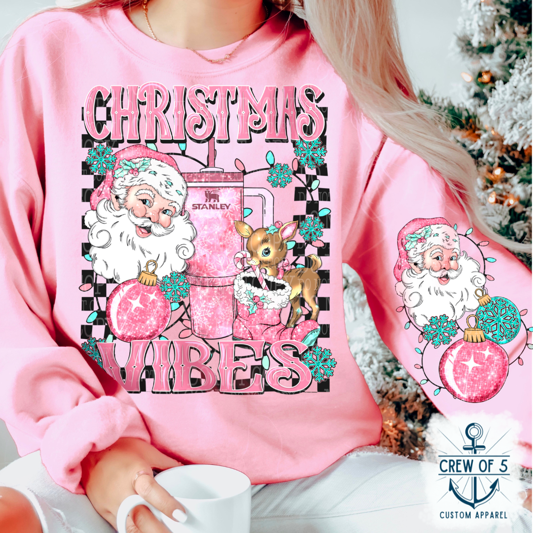 Christmas Vibes Pink