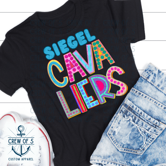 Siegel Cavaliers (Bright Design, Multiple Options)
