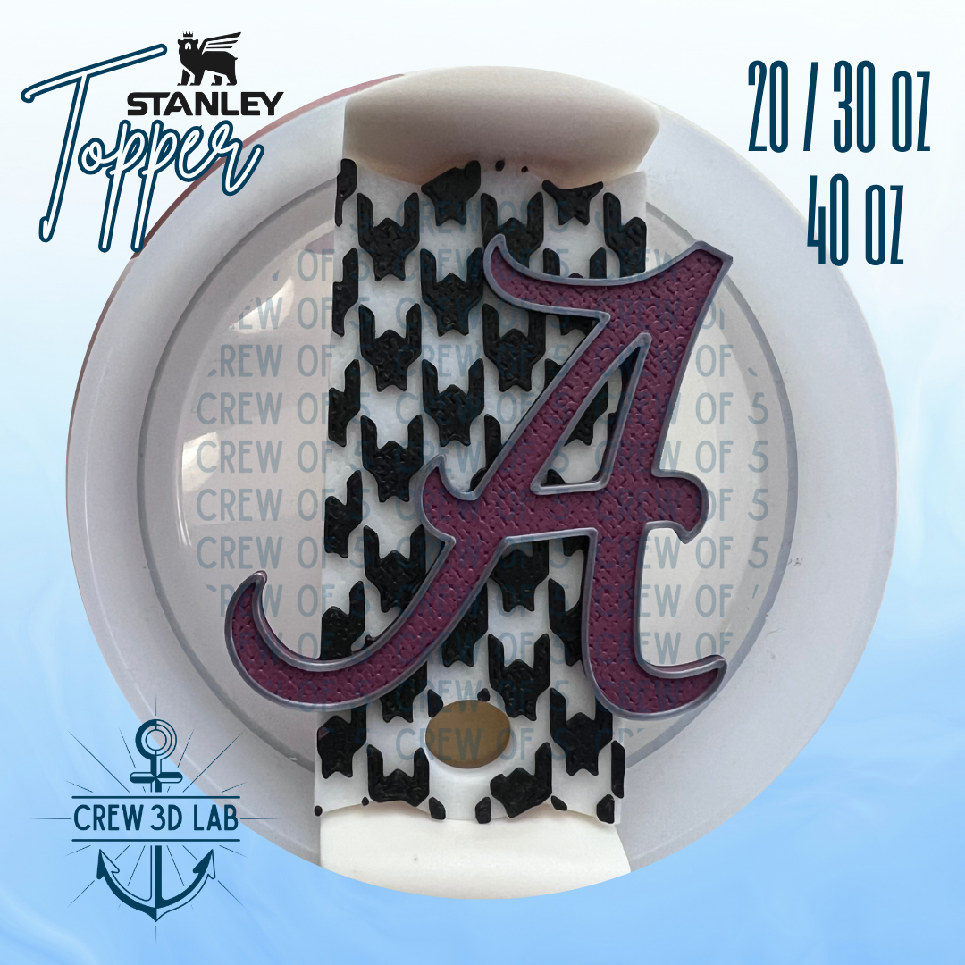 Alabama A Classic Rectangle Tumbler Topper
