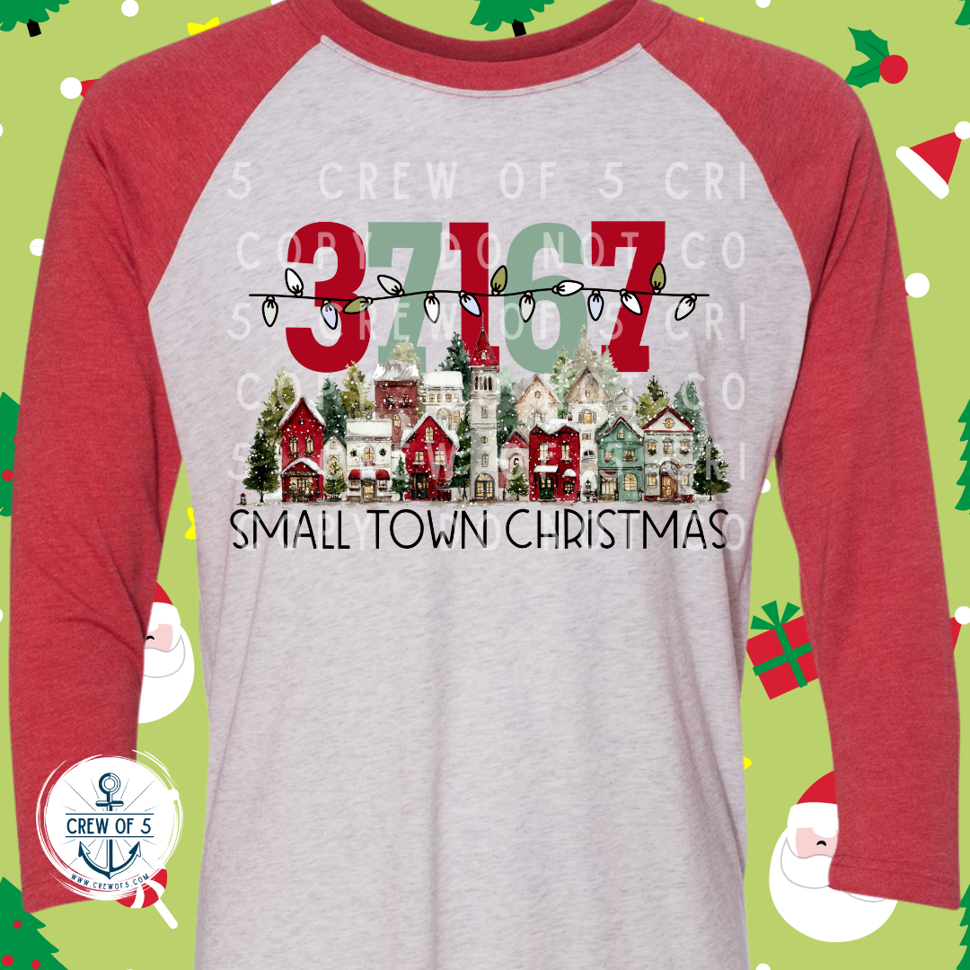 Small Town Christmas with Customizable Zip Code