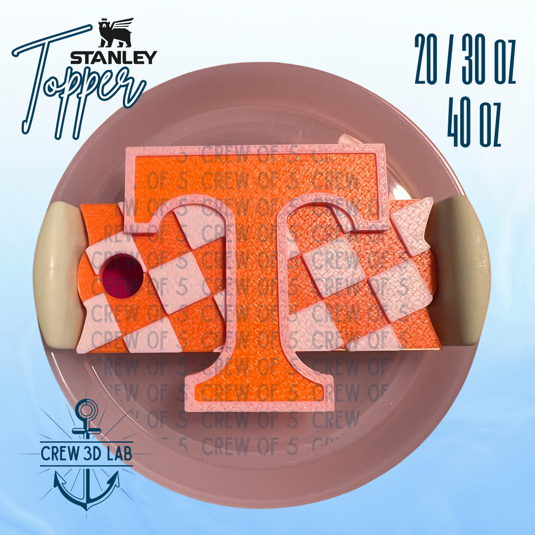 Tennessee Classic Rectangle Tumbler Topper