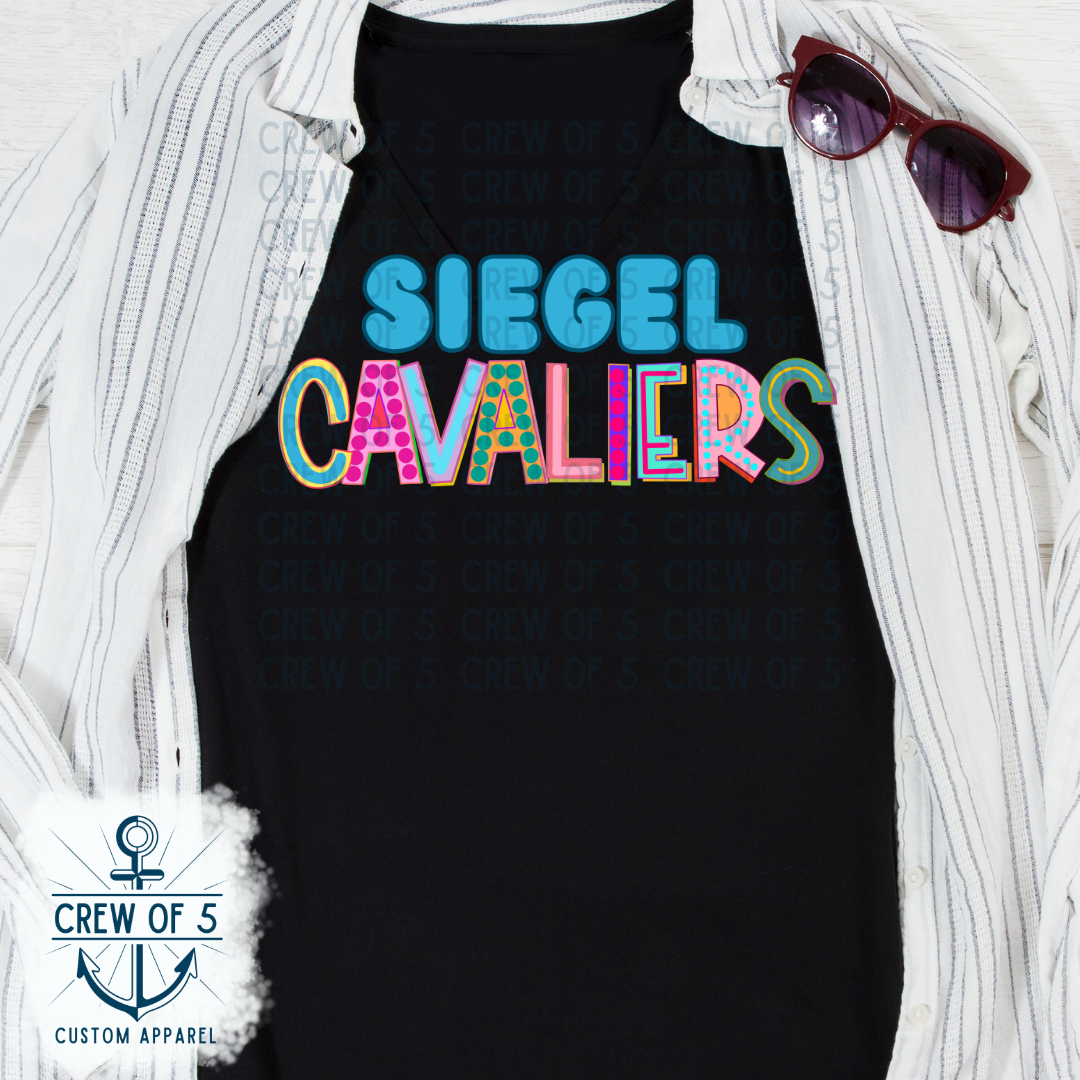 Siegel Cavaliers (Bright Design, Multiple Options)