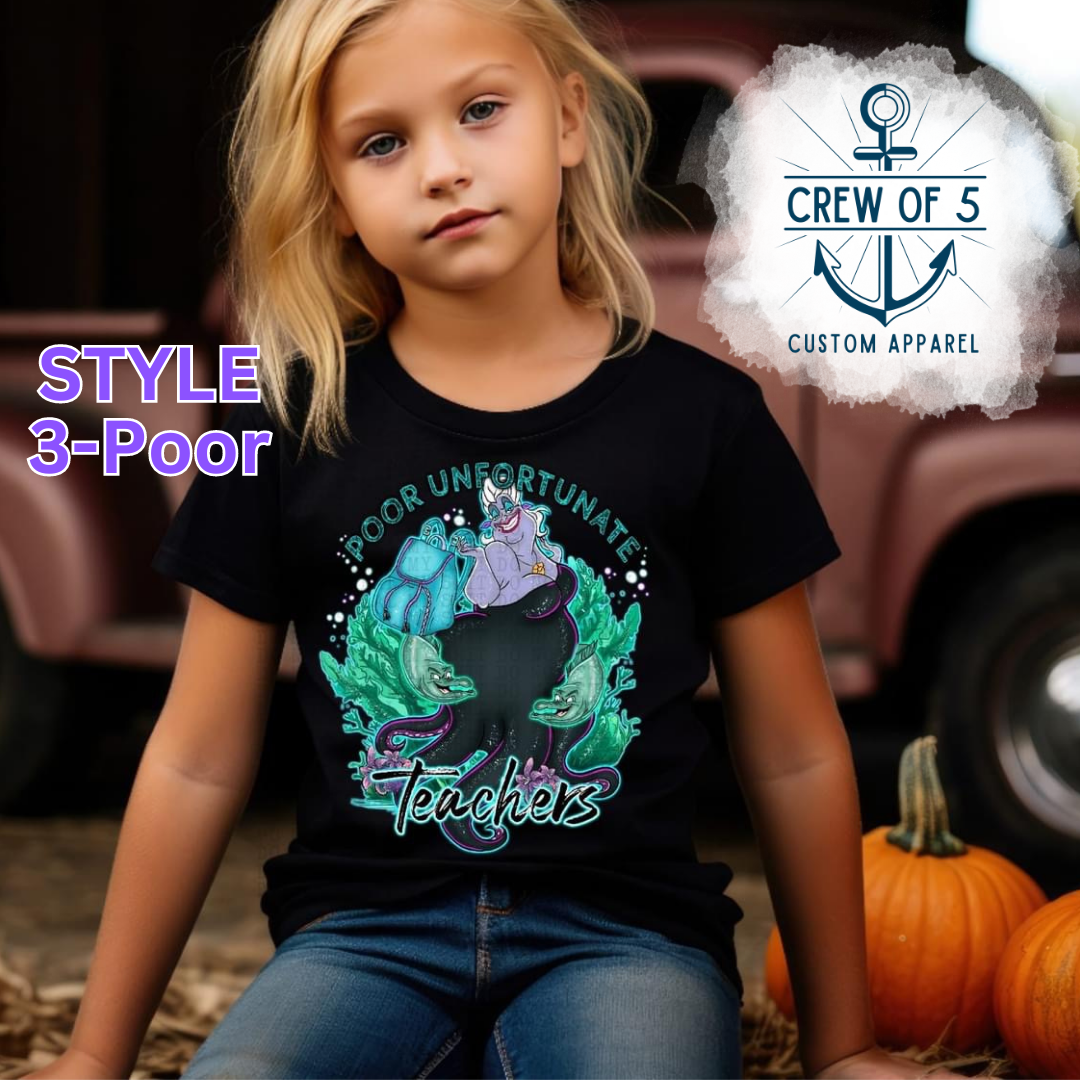 Back to School Character Collection (11 Design Options)