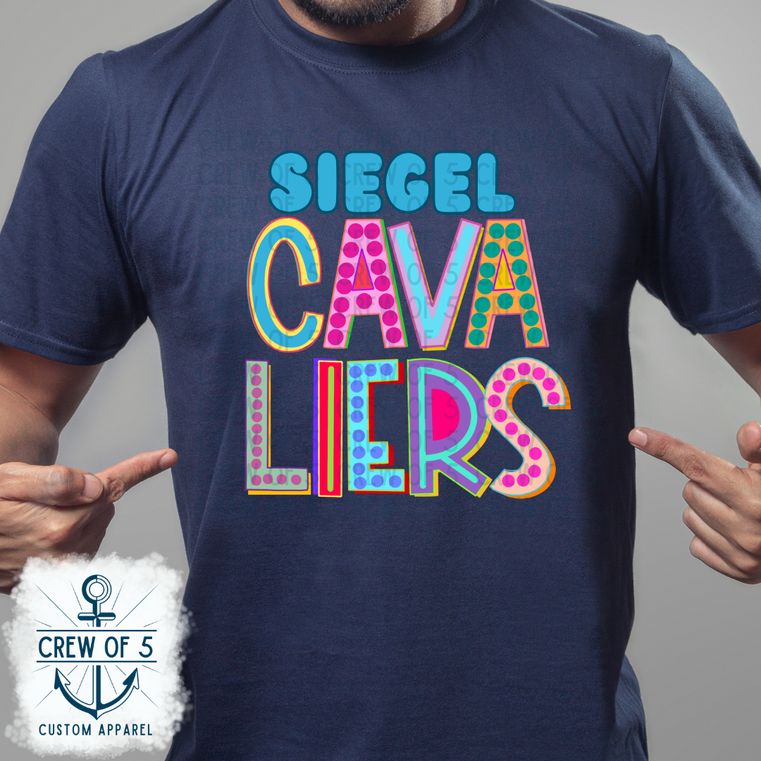 Siegel Cavaliers (Bright Design, Multiple Options)