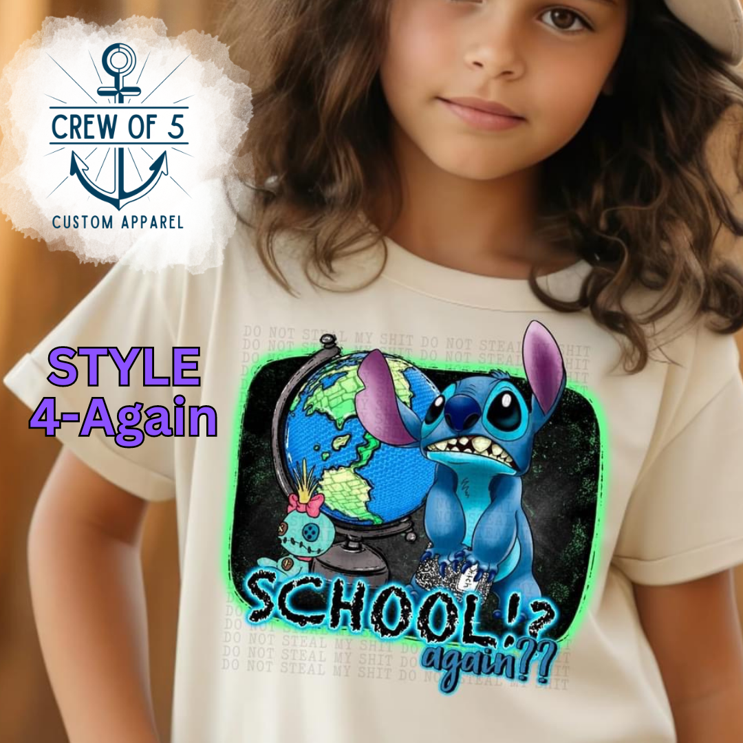 Back to School Character Collection (11 Design Options)