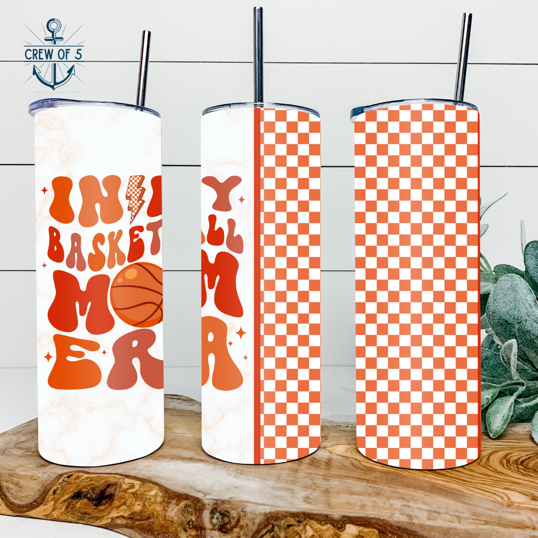In My Basketball Mom Era 1 20 oz Tumbler
