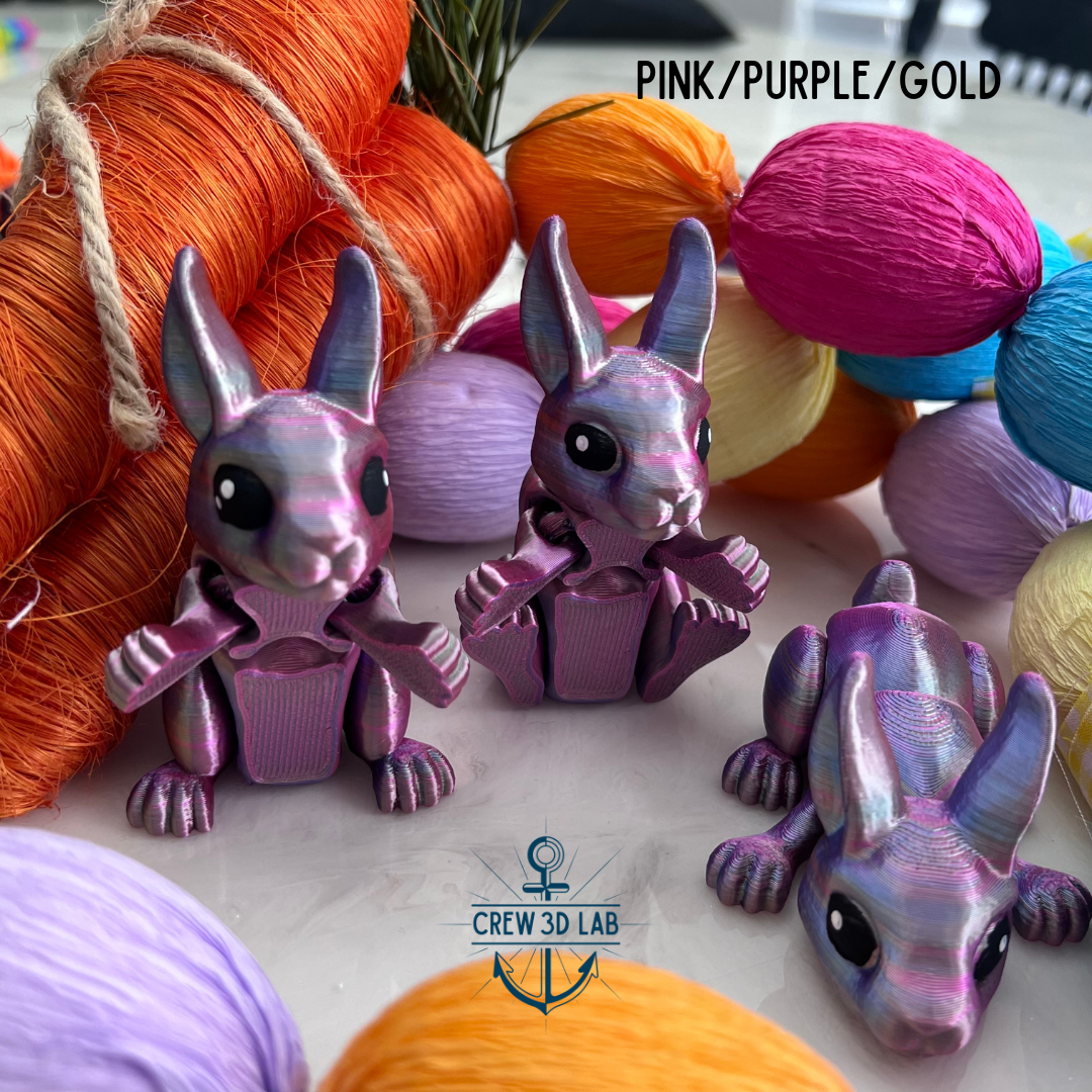 3D Bunnies ... Perfect for Easter