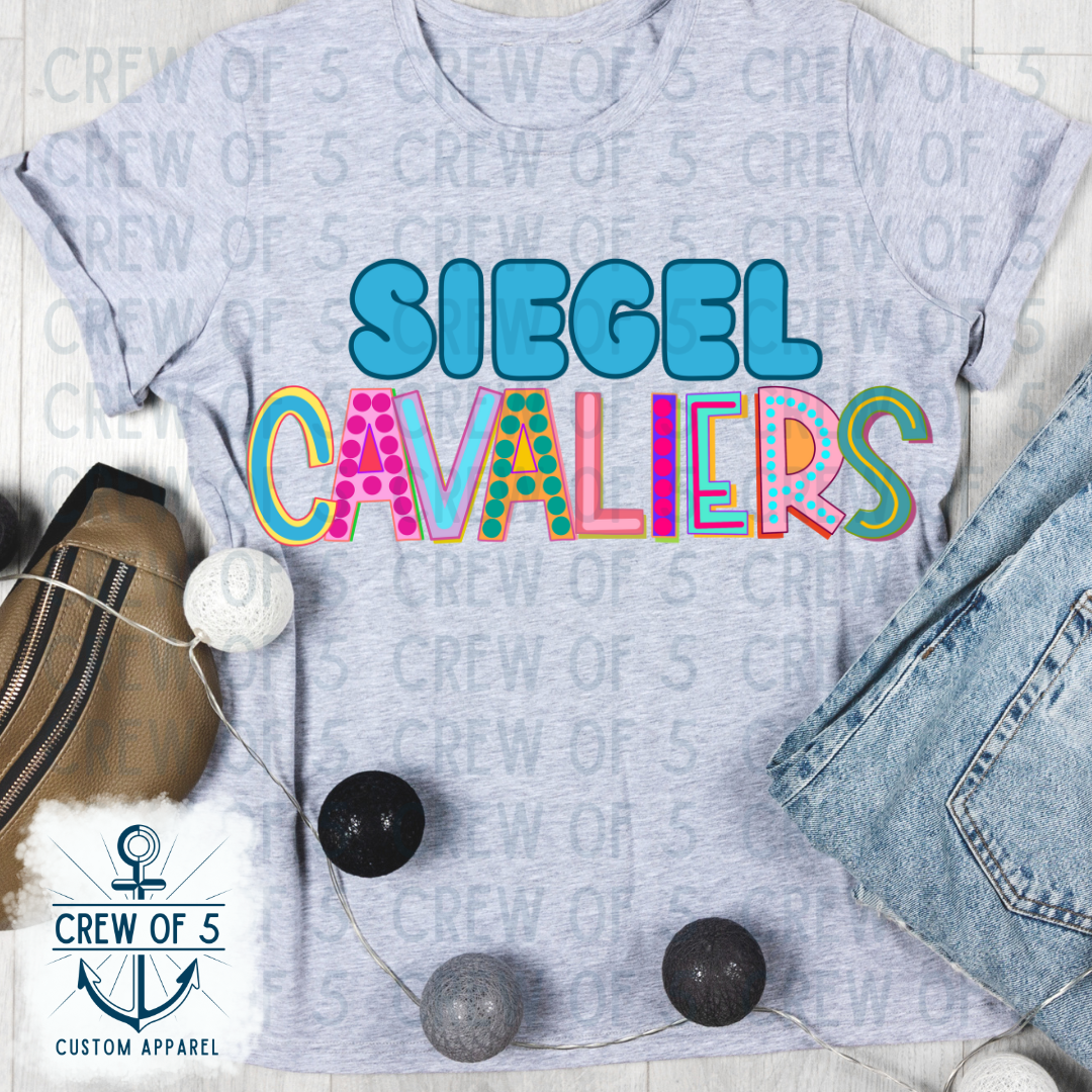 Siegel Cavaliers (Bright Design, Multiple Options)