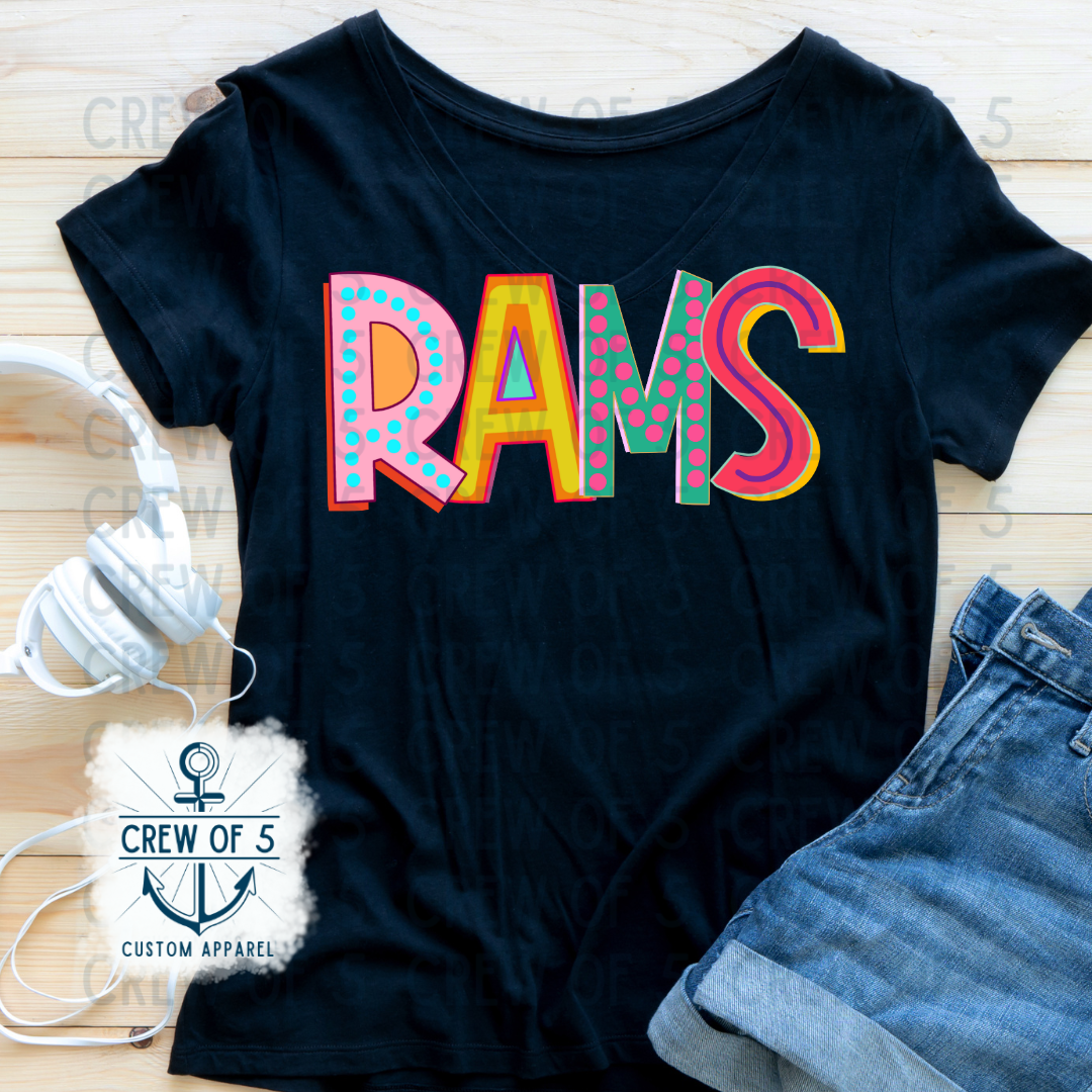 TFAA Rams Bright (Multiple Designs)