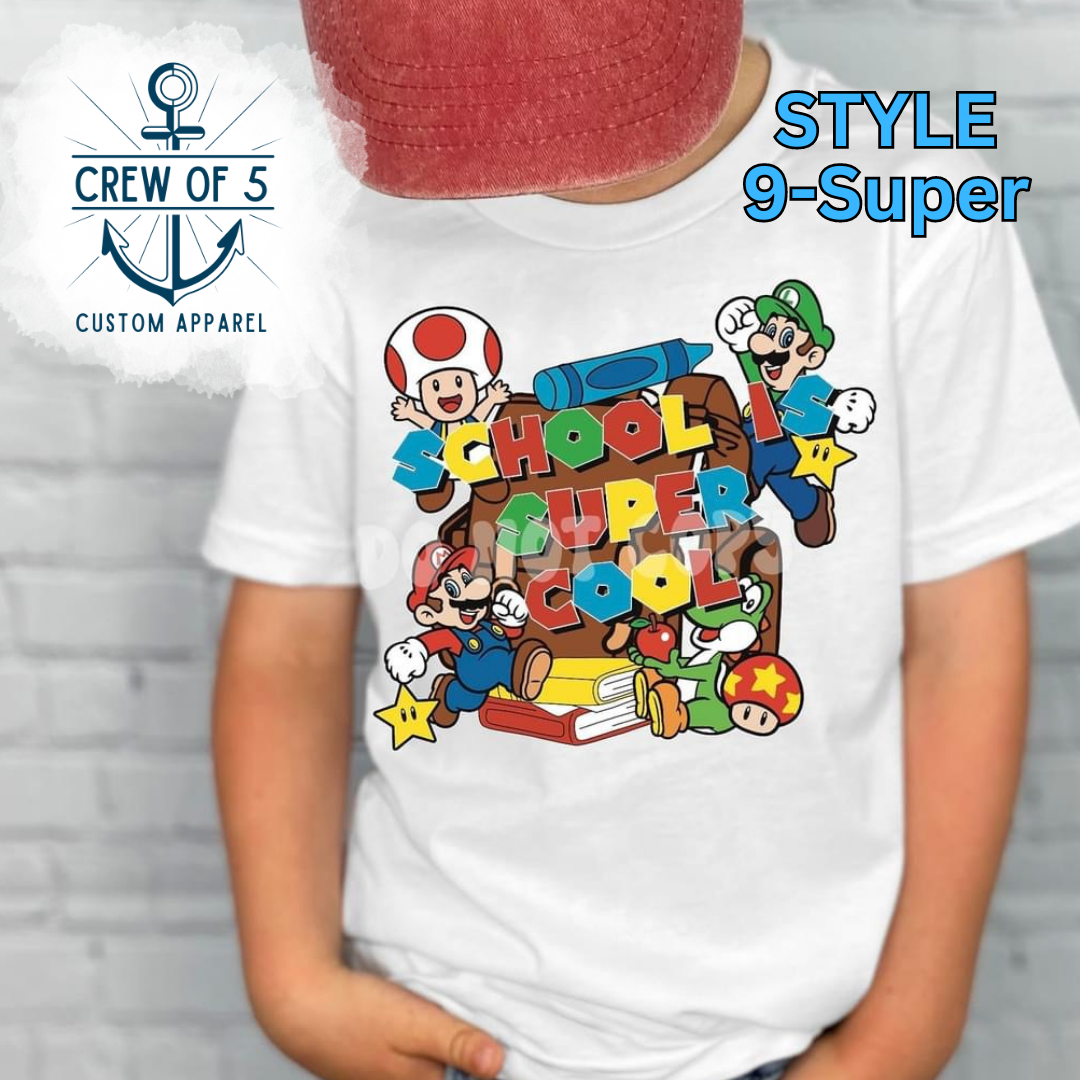Back to School Character Collection (11 Design Options)