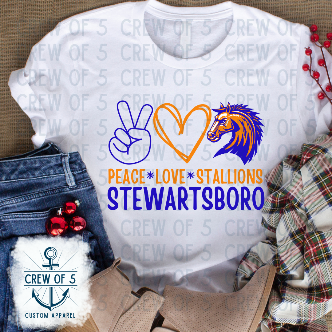 Peace Love Stallions