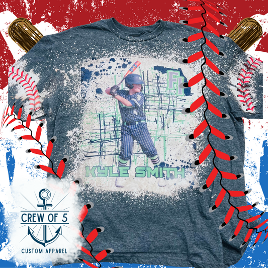 Custom Baseball Picture Tee