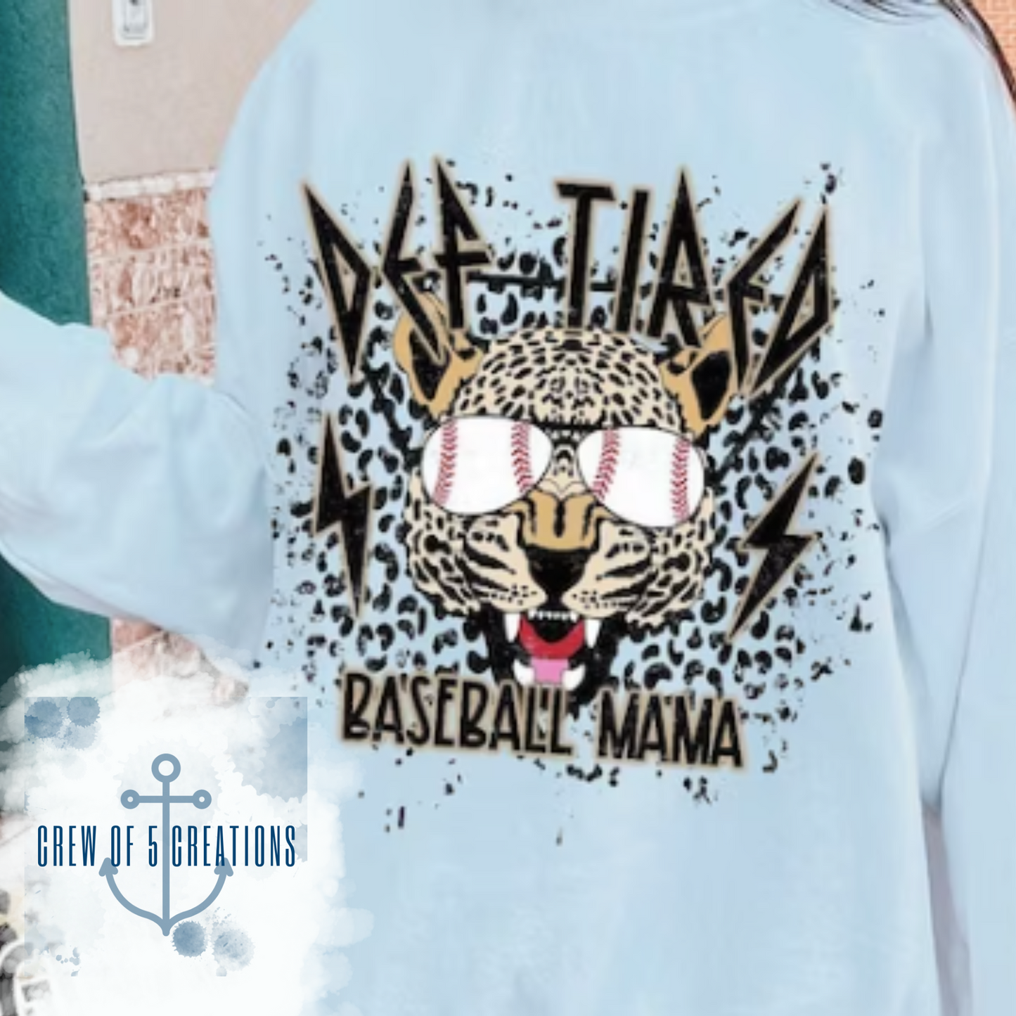 Def Tired Baseball Mama