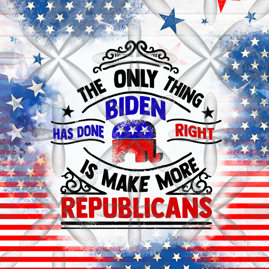 The Only Thing Biden Did Right Is Make More Republicans 20 oz Tumbler