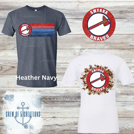 Smyrna Braves (6 Design Options)