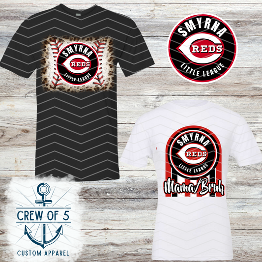 Smyrna Reds (6 Design Options)