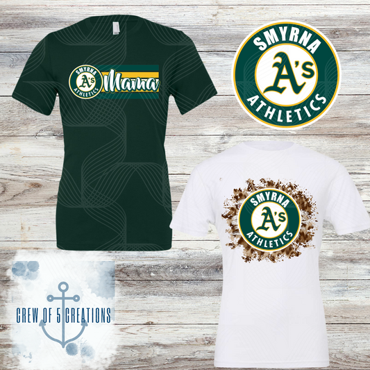 Smyrna A's (6 Design Options)