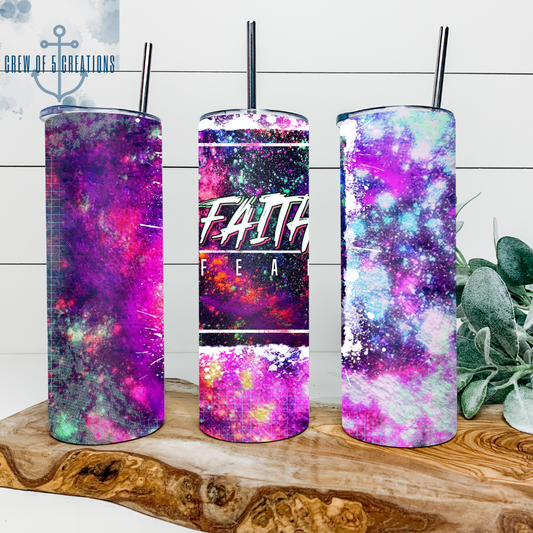 Faith Over Fear 20 oz Tumbler