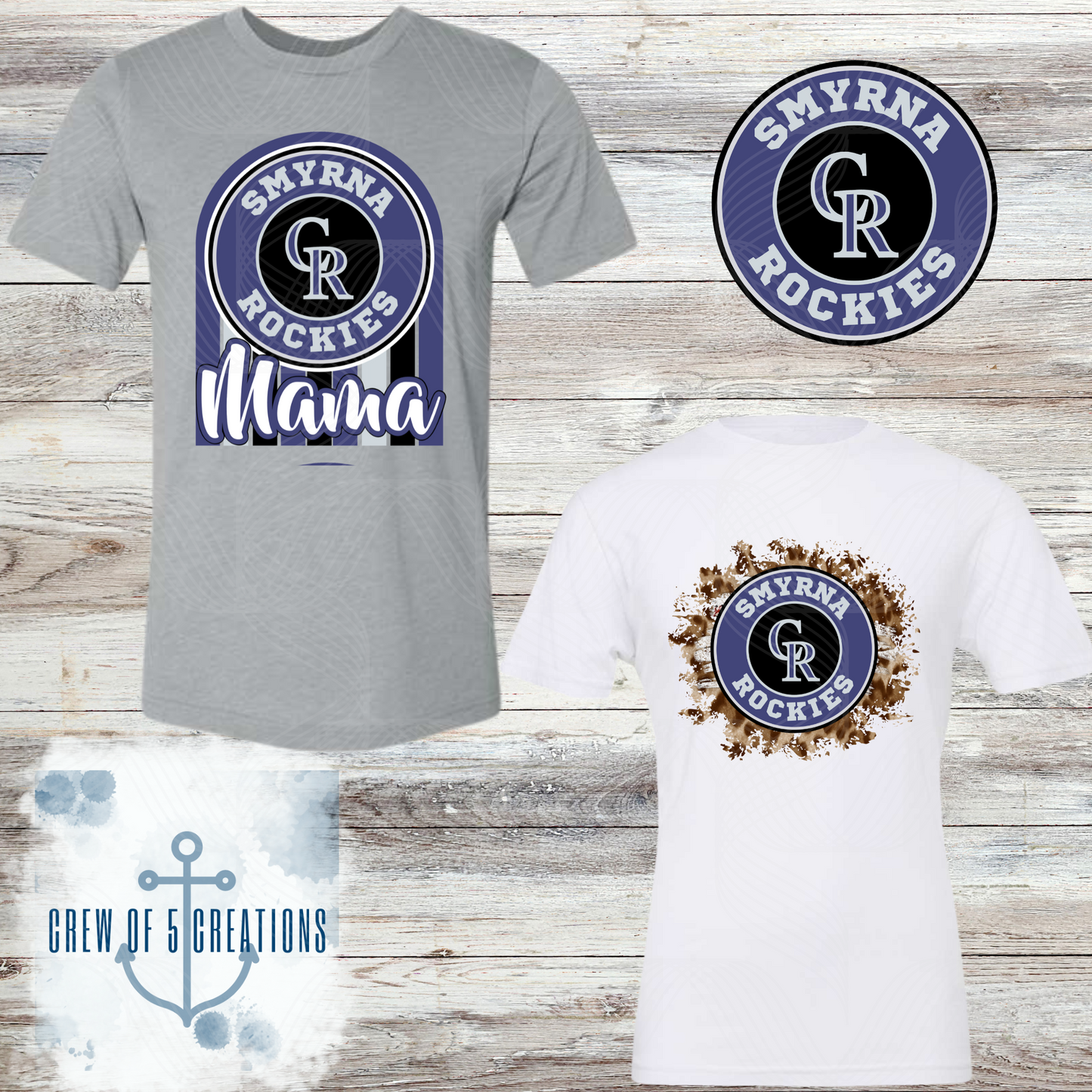 Smyrna Rockies (6 Design Options)