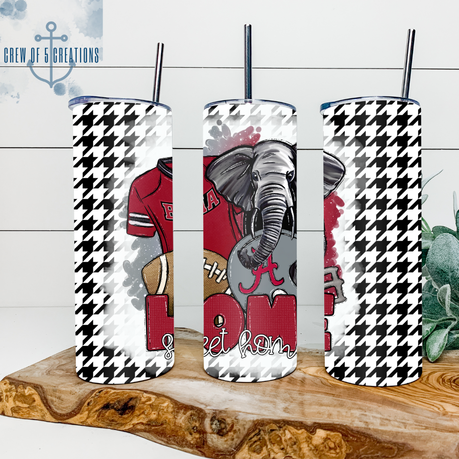Home Sweet Home Alabama 20 oz. Tumbler
