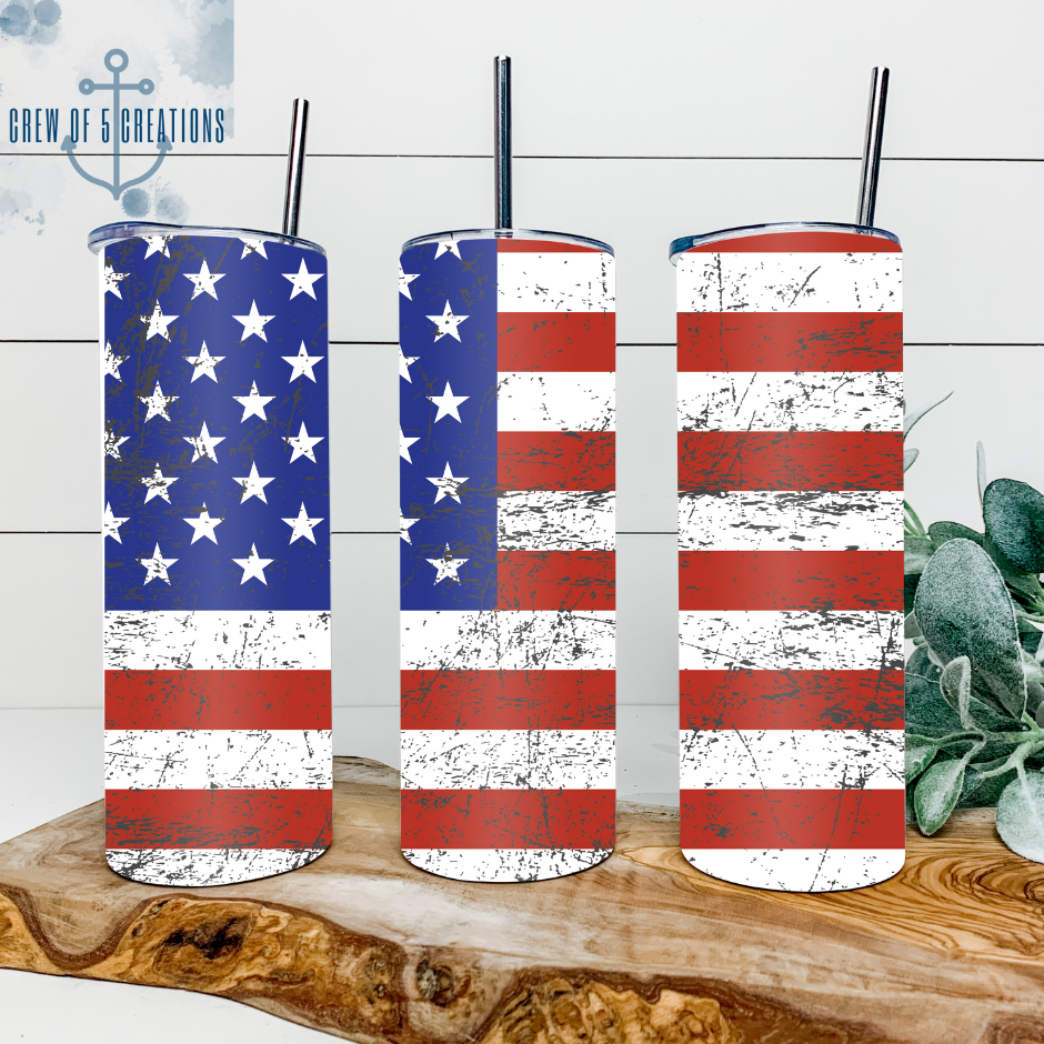 American Flag Classic 20 oz Tumbler
