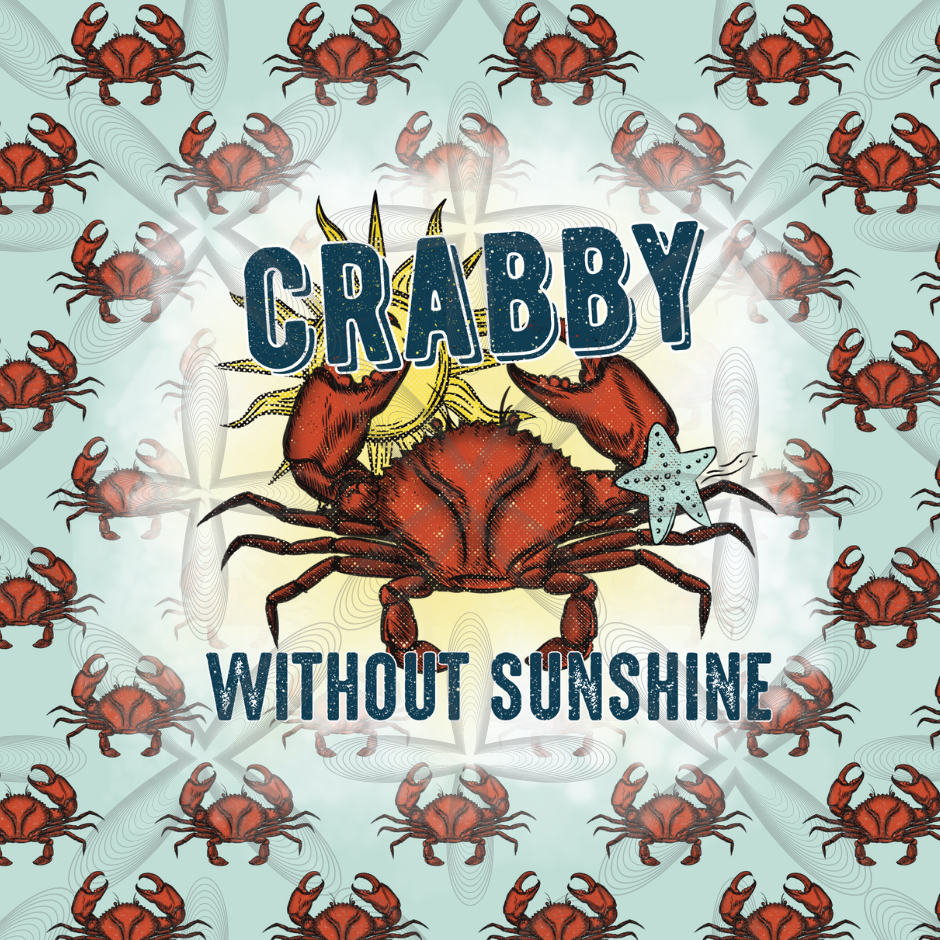 Crabby Without Sunshine 20 oz Tumbler