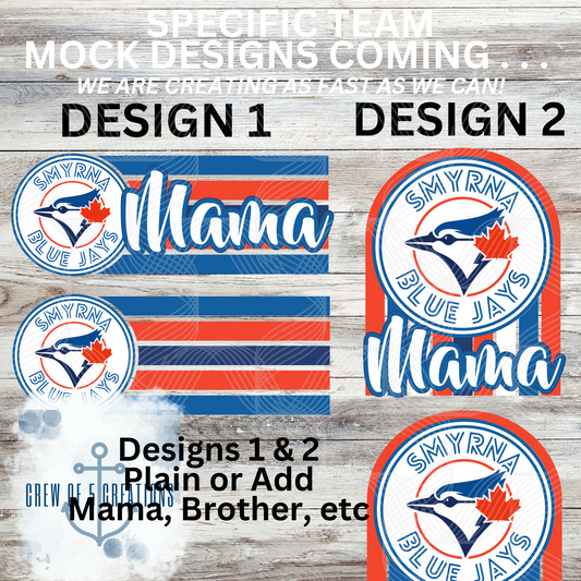 Smyrna Giants (6 Design Options)
