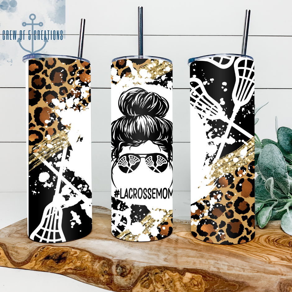 Lacrosse Mom 20 oz Tumbler