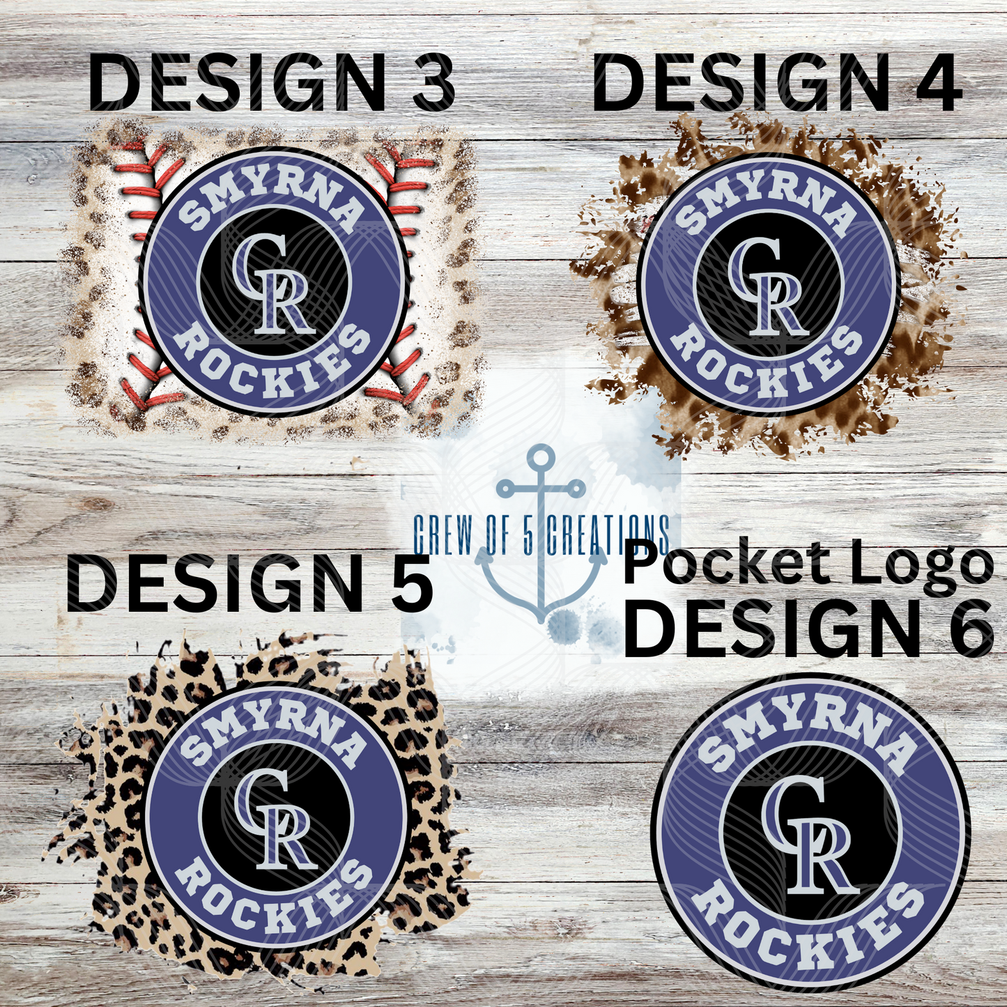 Smyrna Rockies (6 Design Options)
