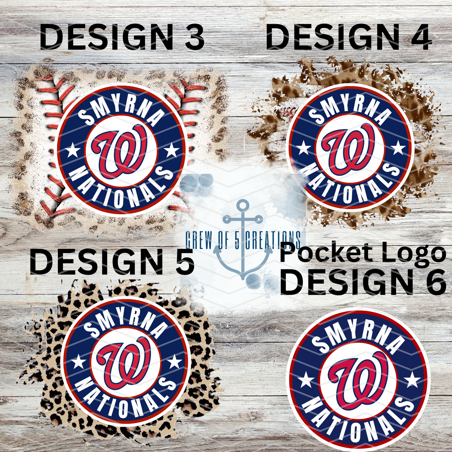 Smyrna Nationals (6 Design Options)