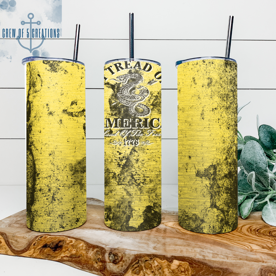 Don't Tread on Me 20 oz Tumbler (Multiple Design Options)
