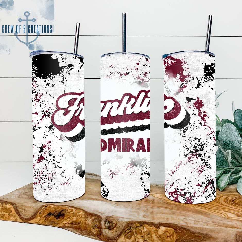 Franklin Admirals 20 oz Tumbler