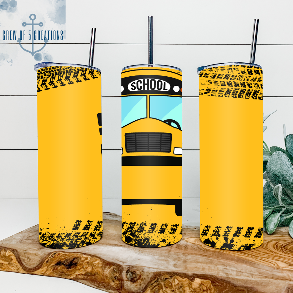 School Bus 20 oz Tumbler