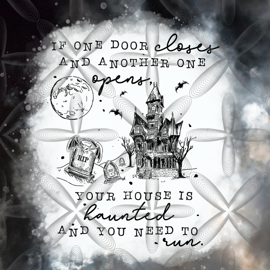 If One Door Closes . . . Run (4 Design Options) 20 oz Tumbler