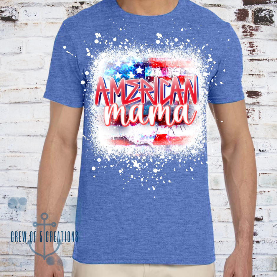 American Collection Adult Tees (Woman, Momma, Mama, Dad)