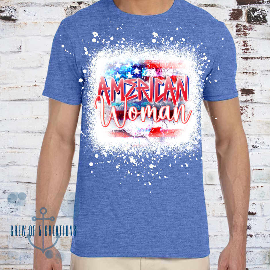 American Collection Adult Tees (Woman, Momma, Mama, Dad)