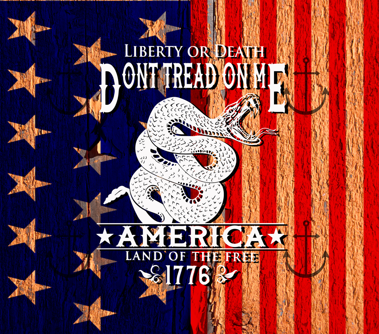 Don't Tread on Me 20 oz Tumbler (Multiple Design Options)