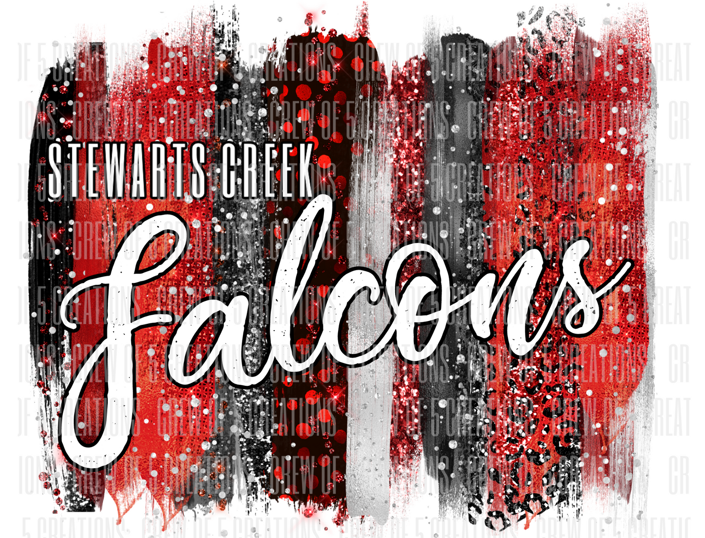 Stewarts Creek Custom Brushed Designs (Multiple Options)
