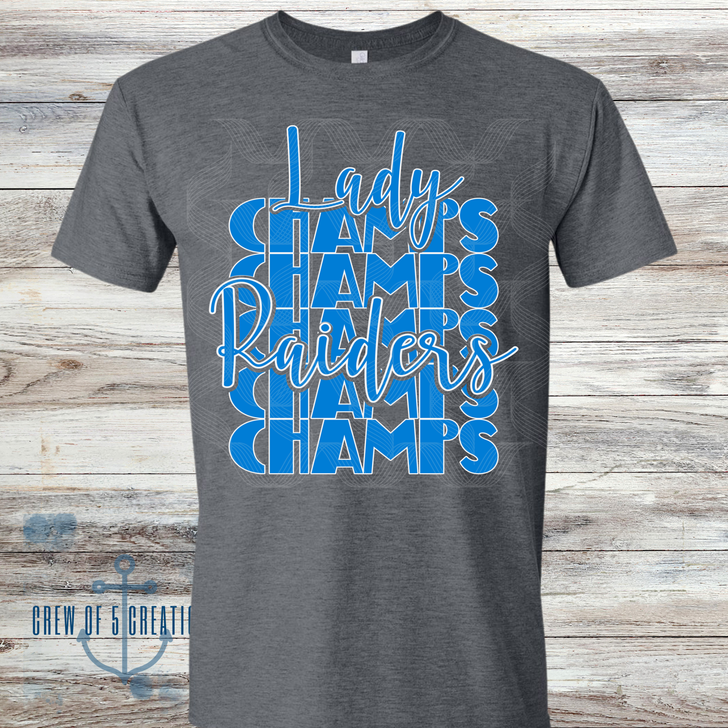 Lady Raiders Champion Tee