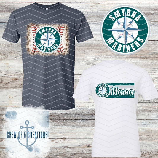 Smyrna Mariners (6 Design Options)