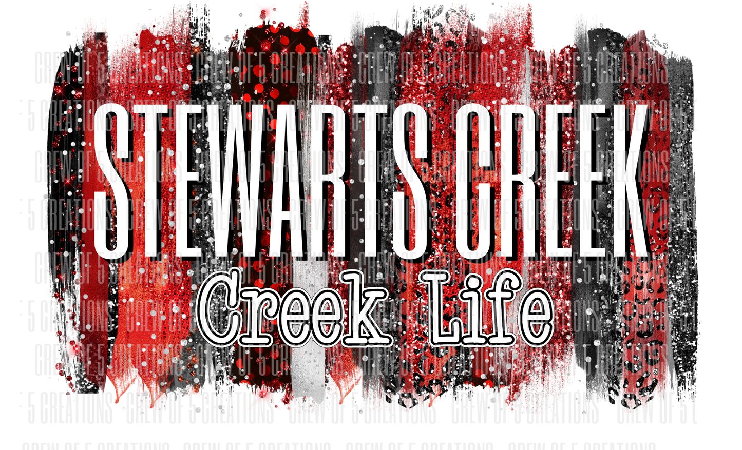 Stewarts Creek Custom Brushed Designs (Multiple Options)