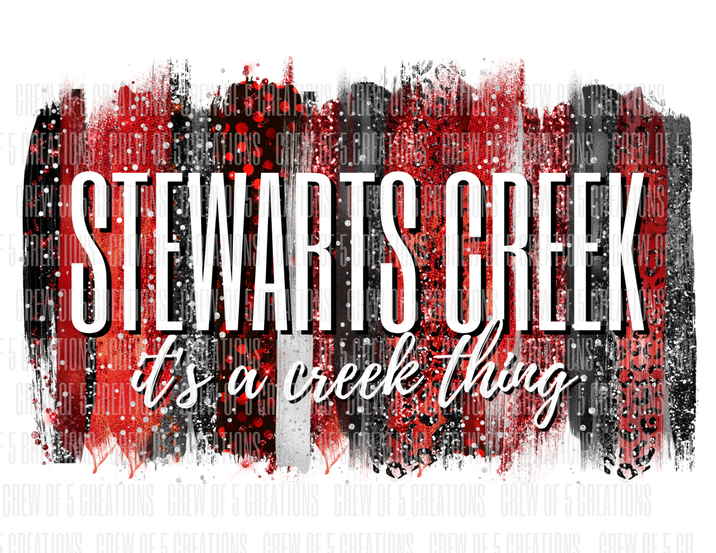 Stewarts Creek Custom Brushed Designs (Multiple Options)