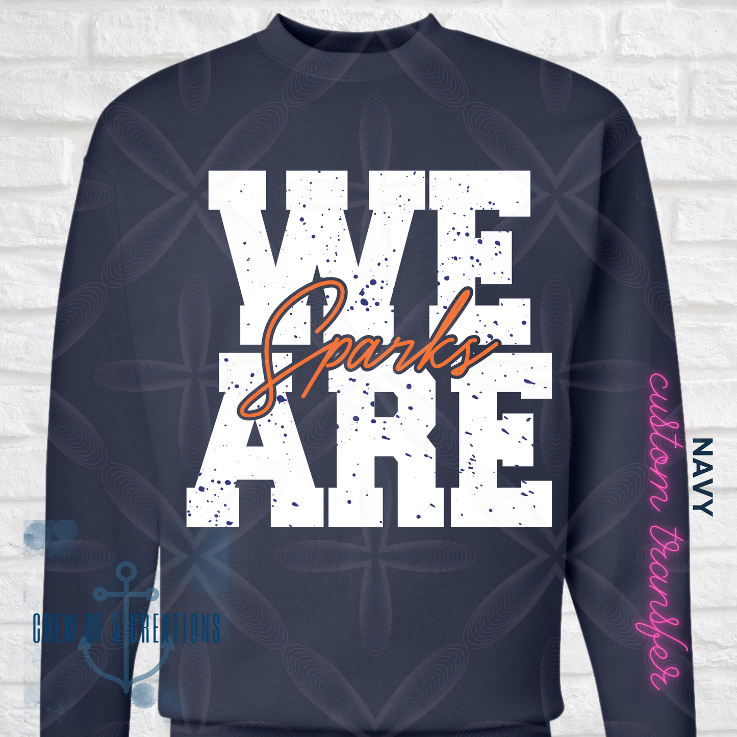 We Are Blackman/Sparks/Flames/Blaze Youth & Adult Custom Tees, Sweatshirt Crews & Hoodies