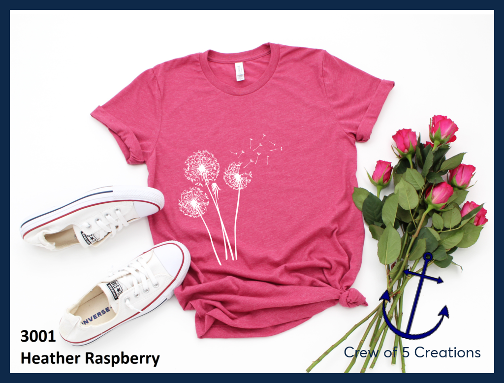 Dandelion Adult Shirts