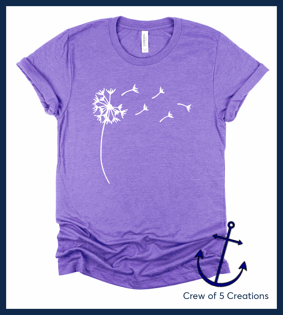 Dandelion Adult Shirts