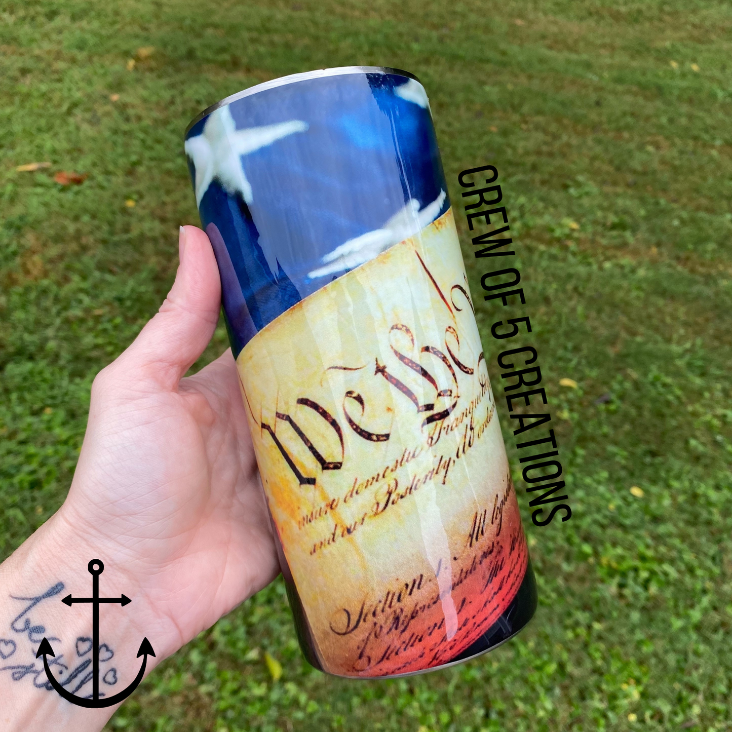 We The People Custom 20 oz Fatty Tumbler