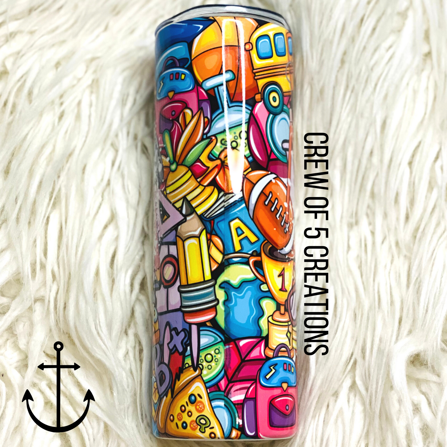 Teacher with Custom Name 20 oz Tumbler