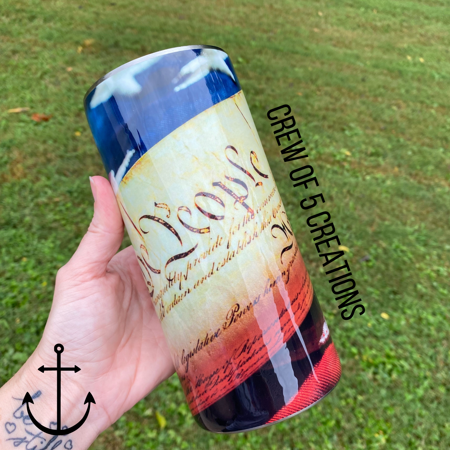 We The People Custom 20 oz Fatty Tumbler