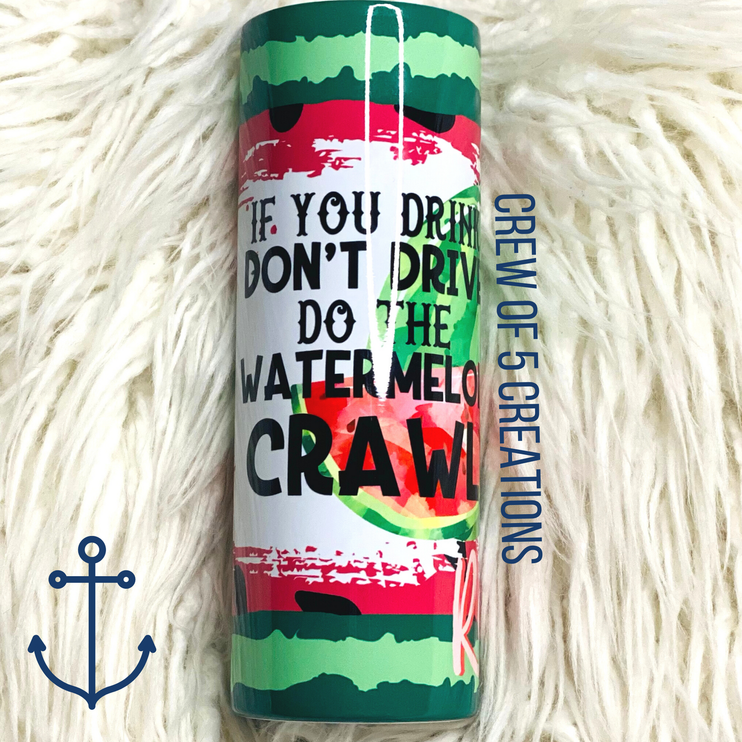 Watermelon Crawl 20 oz Tumbler