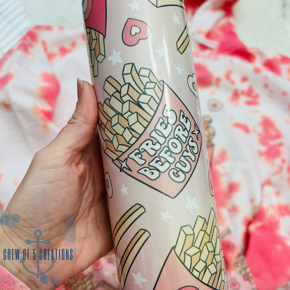 Fries Before Guys 20 oz Tumbler